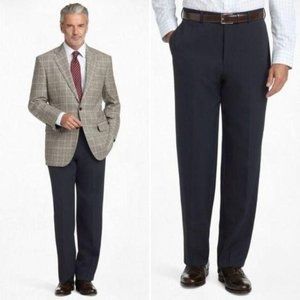 Brooks Brothers Madison Navy Gabardine Trousers NWT